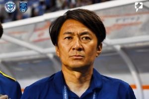 筱田善之：感謝來(lái)到石家莊的遠(yuǎn)征球迷，非常遺憾沒(méi)有一個(gè)好的結(jié)果