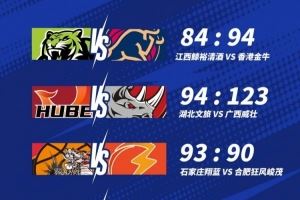 ??NBL戰(zhàn)報-廣西威壯大勝湖北文旅 石家莊翔藍(lán)險勝合肥狂風(fēng)峻茂