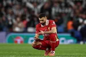 薩拉赫本賽季對水晶宮數(shù)據(jù)：4次射門0進球，錯失2次重大機會+失點