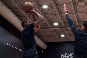 得分如探囊取物！火箭官方曬杜蘭特最新訓(xùn)練視頻：Easy money