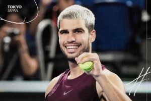 阿爾卡拉斯奪得ATP500東京站冠軍，皇馬官方社媒祝賀