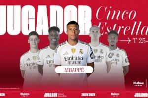 6場10球1助！官方：姆巴佩當(dāng)選皇馬球迷評選的9月份隊內(nèi)最佳球員