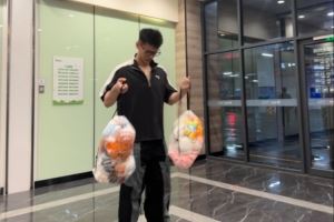 高手！王嵐嵚社媒曬出兩大袋娃娃：需要滴滴代抓嘛～