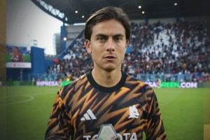 打進(jìn)制勝球，迪巴拉當(dāng)選羅馬1-0客勝薩索洛全場(chǎng)最佳球員