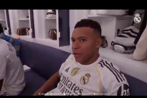 大將之風！姆巴佩賽后更衣室鼓舞全隊：領(lǐng)先5分，我們要保持住