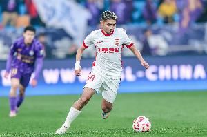 助亞泰客場(chǎng)2-2戰(zhàn)平津門虎，艾菲爾丁迎職業(yè)生涯第100場(chǎng)正式比賽