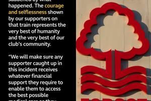 列車遇襲！森林聲明：向受影響者表達最深切的關(guān)切和衷心慰問