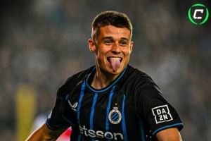 斯基拉：米蘭關(guān)注布魯日前鋒特雷索爾迪，球員歐冠對陣巴薩破門