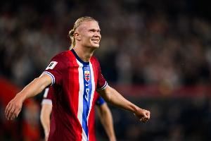 本屆歐洲世預賽參與進球榜：哈蘭德16球居首，德佩12球次席