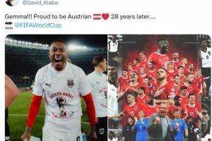 阿拉巴社媒曬照慶祝：身為奧地利人而驕傲，時隔28年重回世界杯！