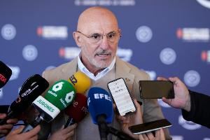 德拉富恩特：我認(rèn)為這場比賽本應(yīng)獲勝，但對于結(jié)果我還是很高興