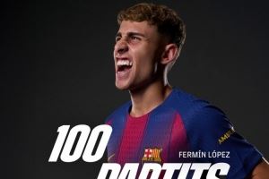 26球15助！費爾明達(dá)成巴薩生涯百場里程碑，俱樂部曬海報祝賀